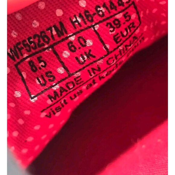 Keds Disney Minnie Mouse Print Canvas Sneaker Shoe Black Red Womens Size 8.5 - Picture 9 of 9